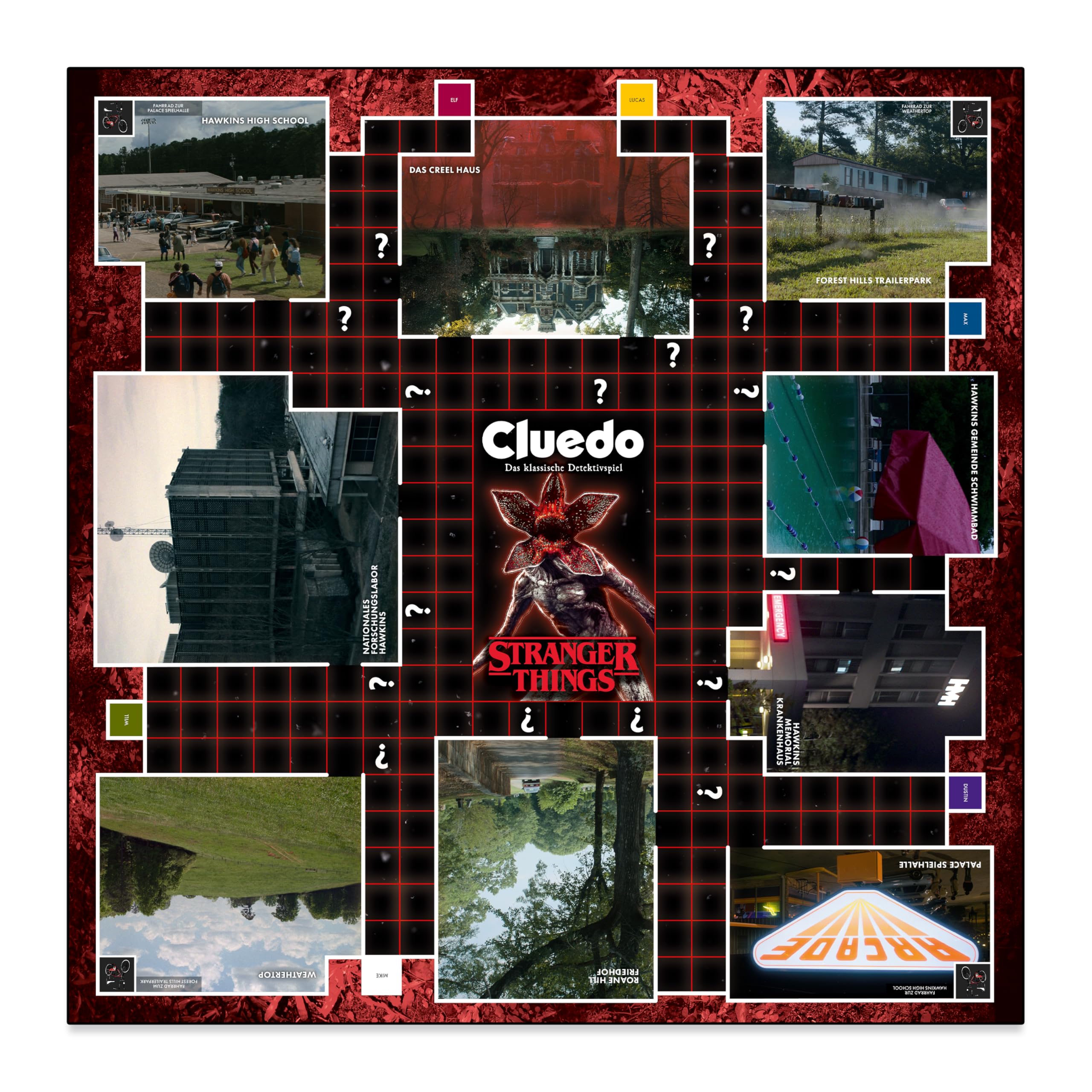 Winning Moves Cluedo Stranger Things Brettspiel 2-6 Spieler