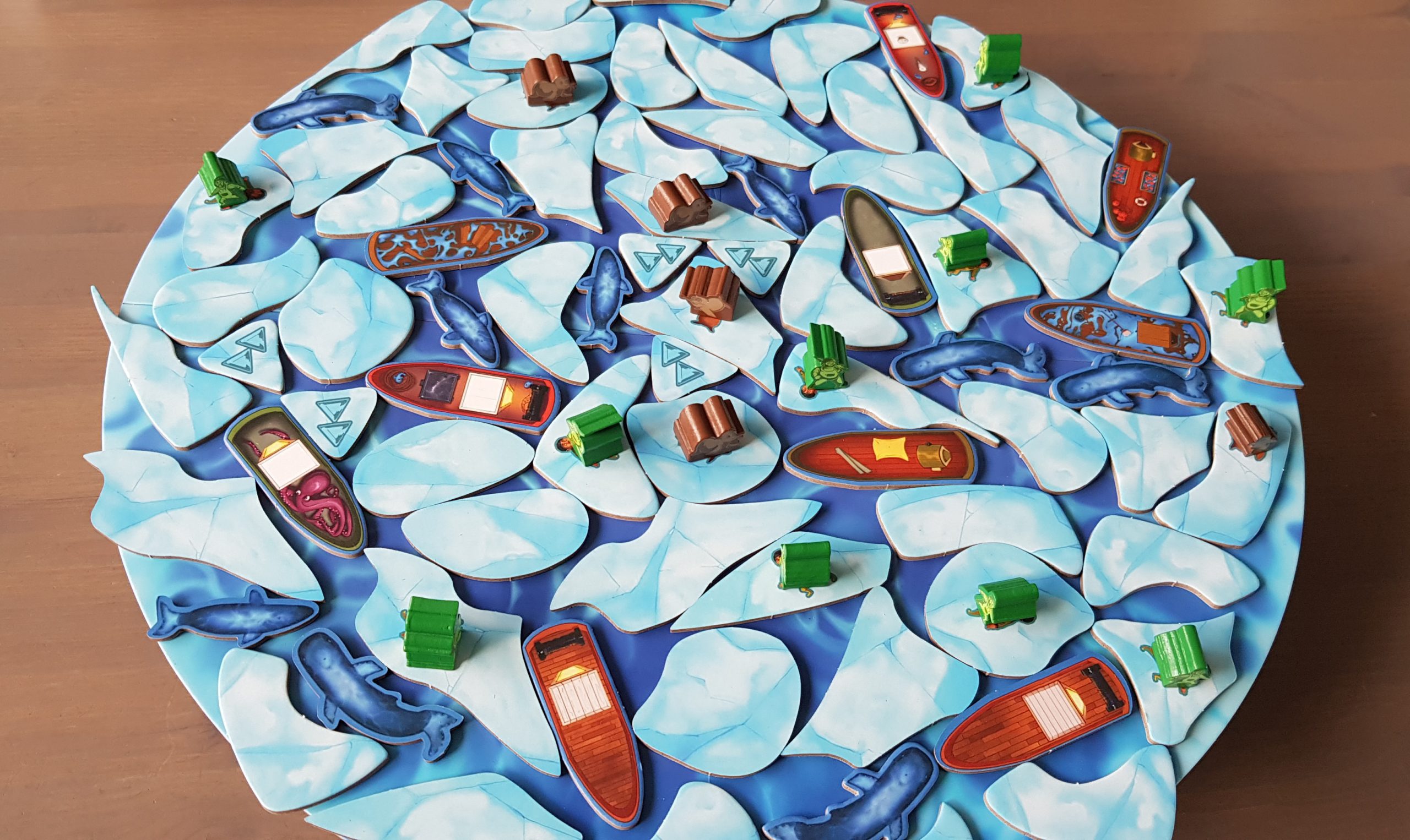 Keep Exploring Ice Floes & Foes Brettspiel 2-6 Spieler