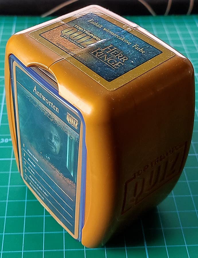 Winning Moves Top Trumps Quiz Herr der Ringe Quizspiel Karten