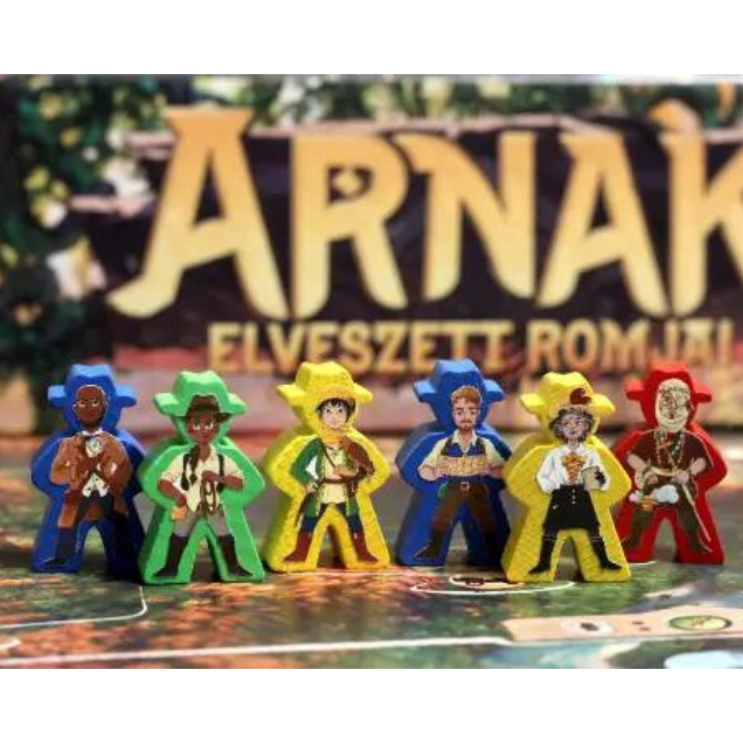Meeple Sticker Lost Ruins of Arnak Sticker Set 26 Stück