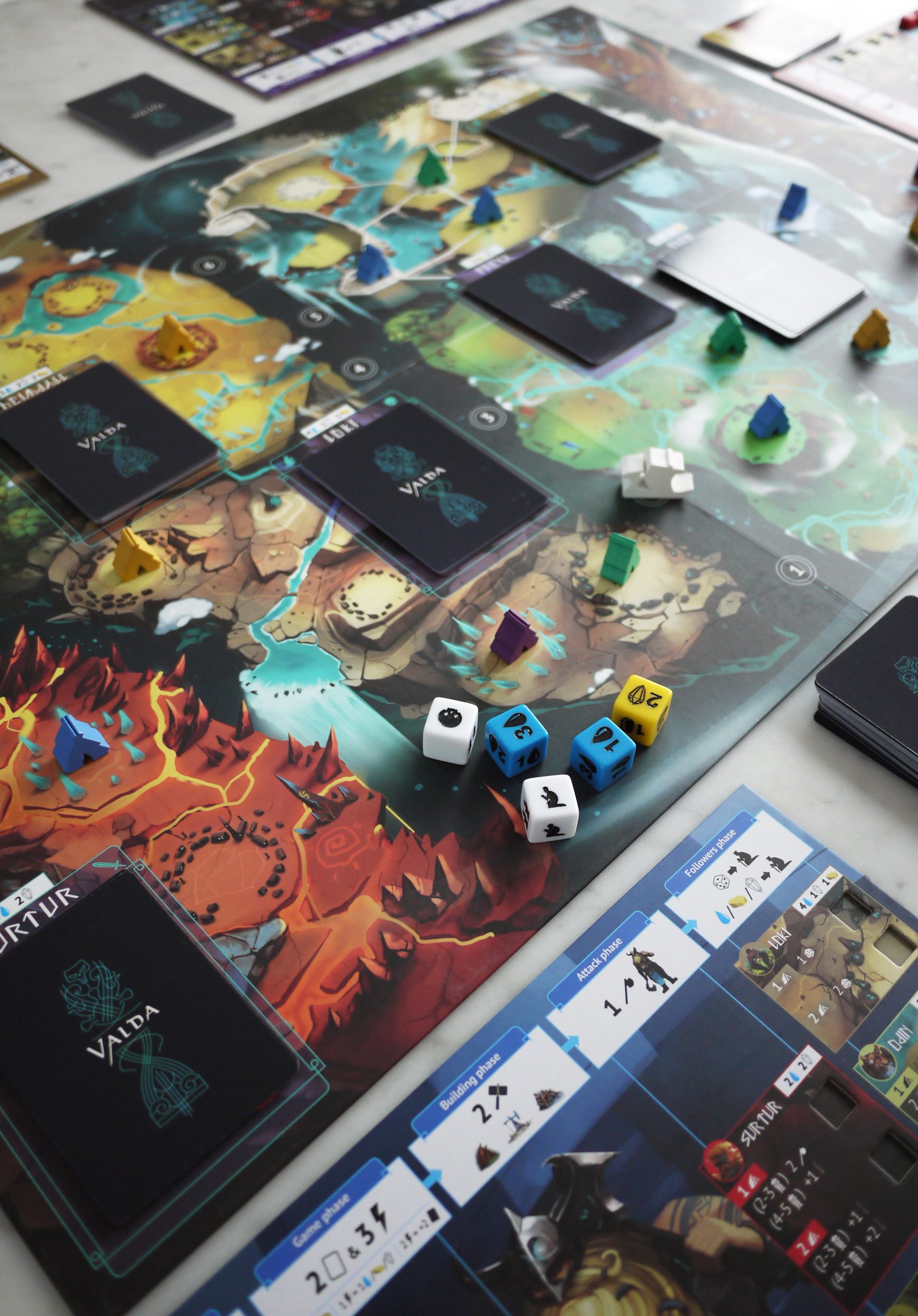 Bannan Games Valda 2nd Edition Brettspiel Wikinger 2-5