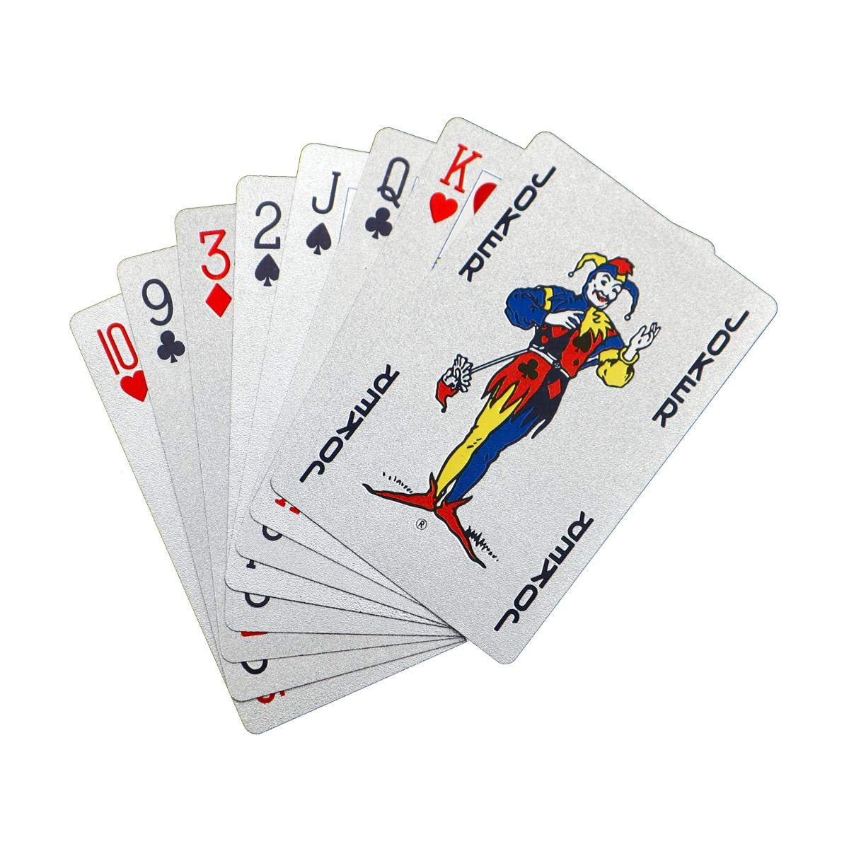 Winning Moves Number 1 Spielkarten Platinum Deck Platin 54 Karten