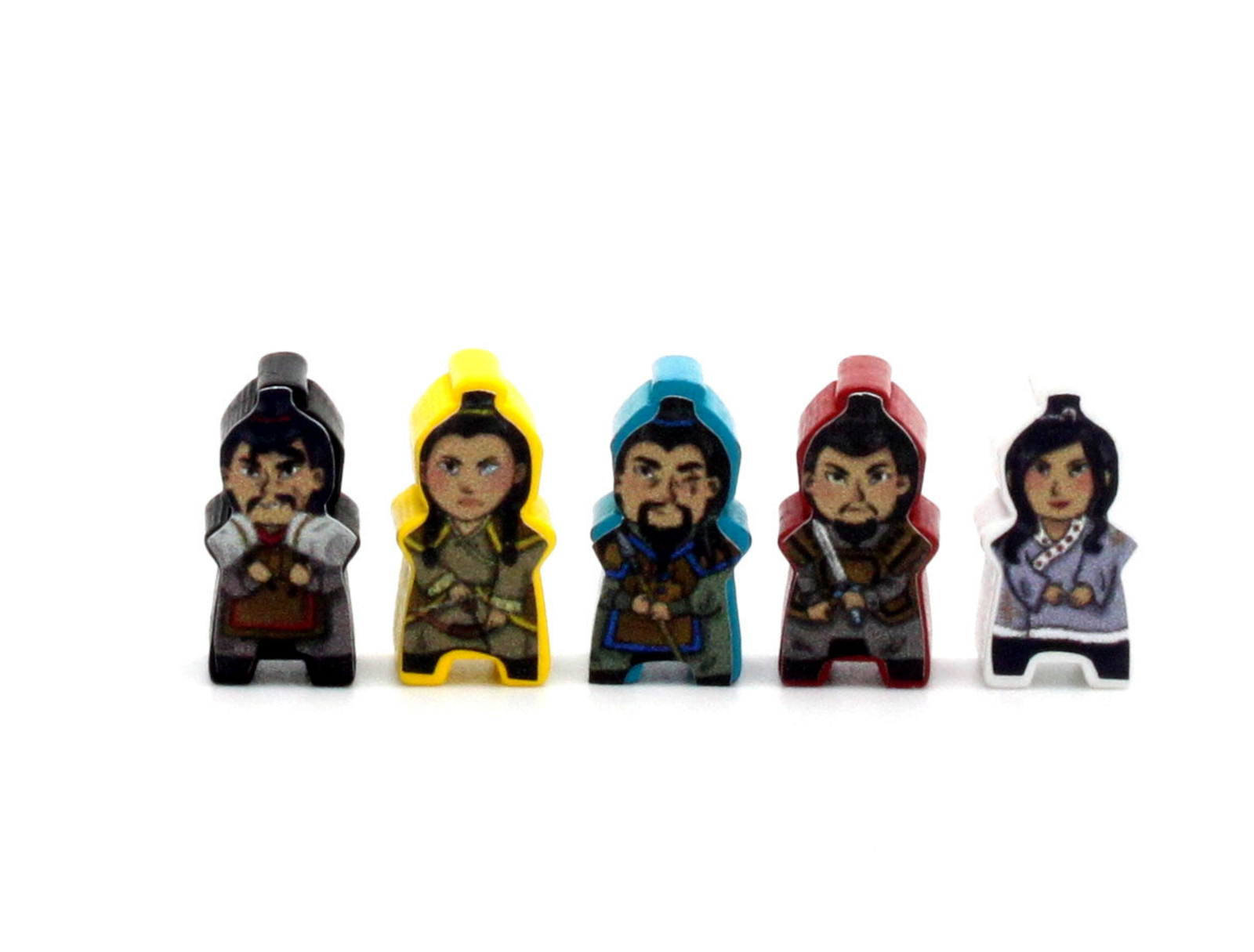Meeple Sticker Legacy of Yu Sticker Set Aufkleber beidseitig