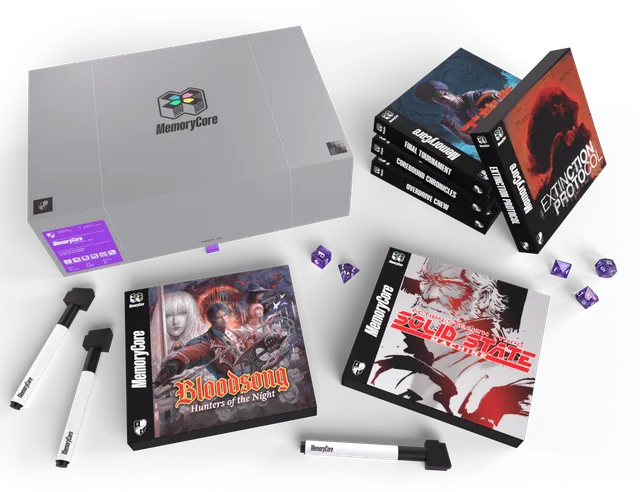 Horrible MemoryCore Anthology Retro-Brettspiel Magnetbox 90er