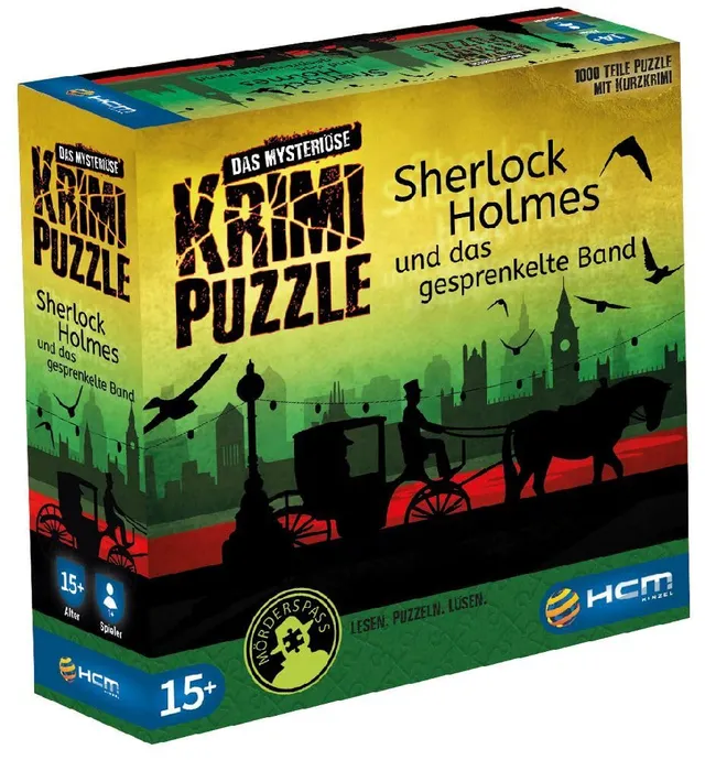 HCM Kinzel Sherlock Holmes Krimi Puzzle 1000 Teile