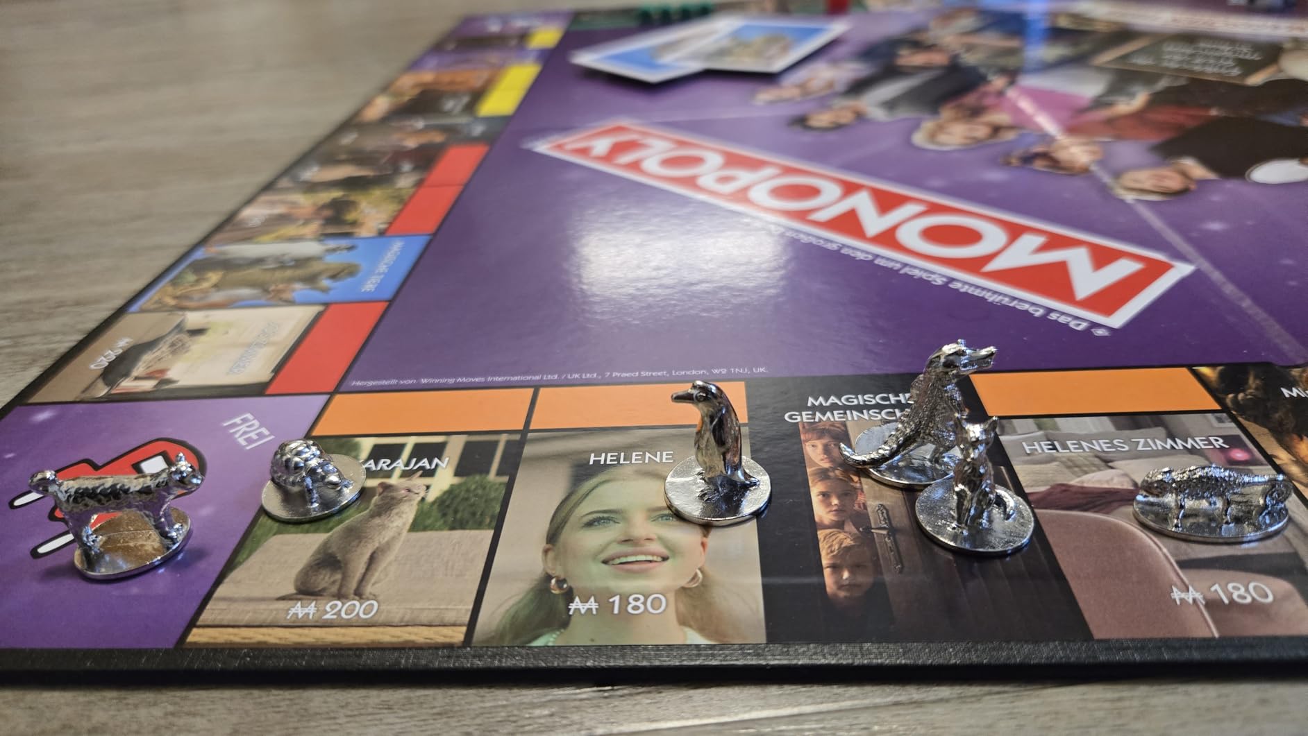 Winning Moves Monopoly Schule der magischen Tiere Brettspiel ab 8