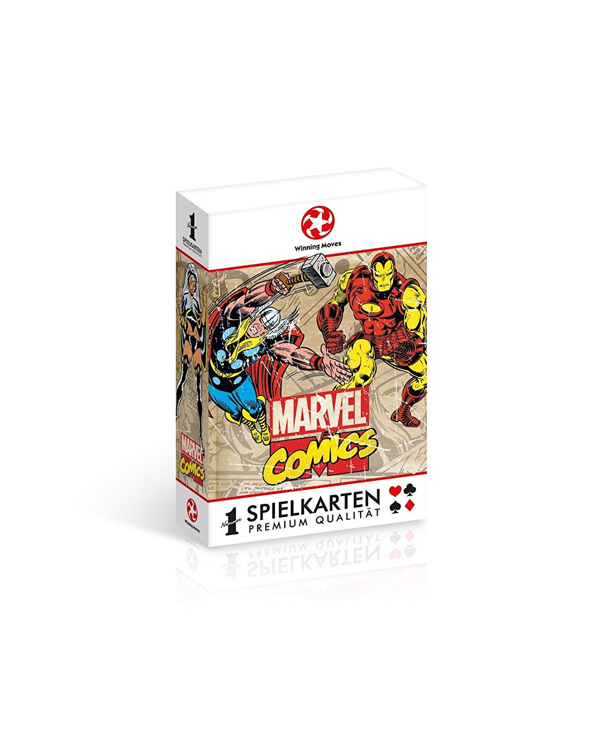 Winning Moves Number 1 Spielkarten Marvel Universe Kartendeck 54 Karten