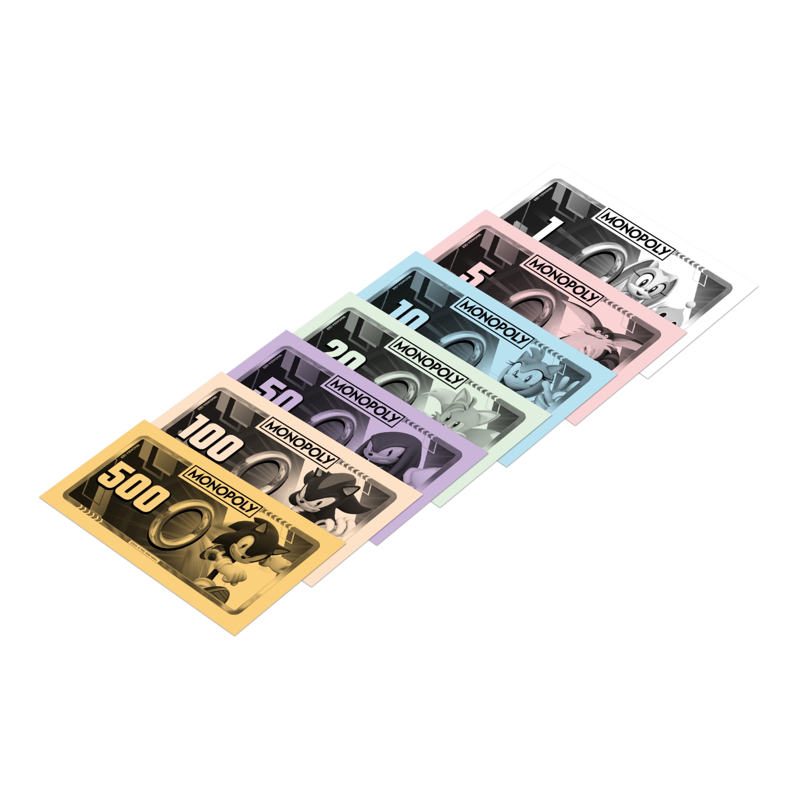 Winning Moves Monopoly Sonic Edition Brettspiel Deutsch ab 8 Jahren