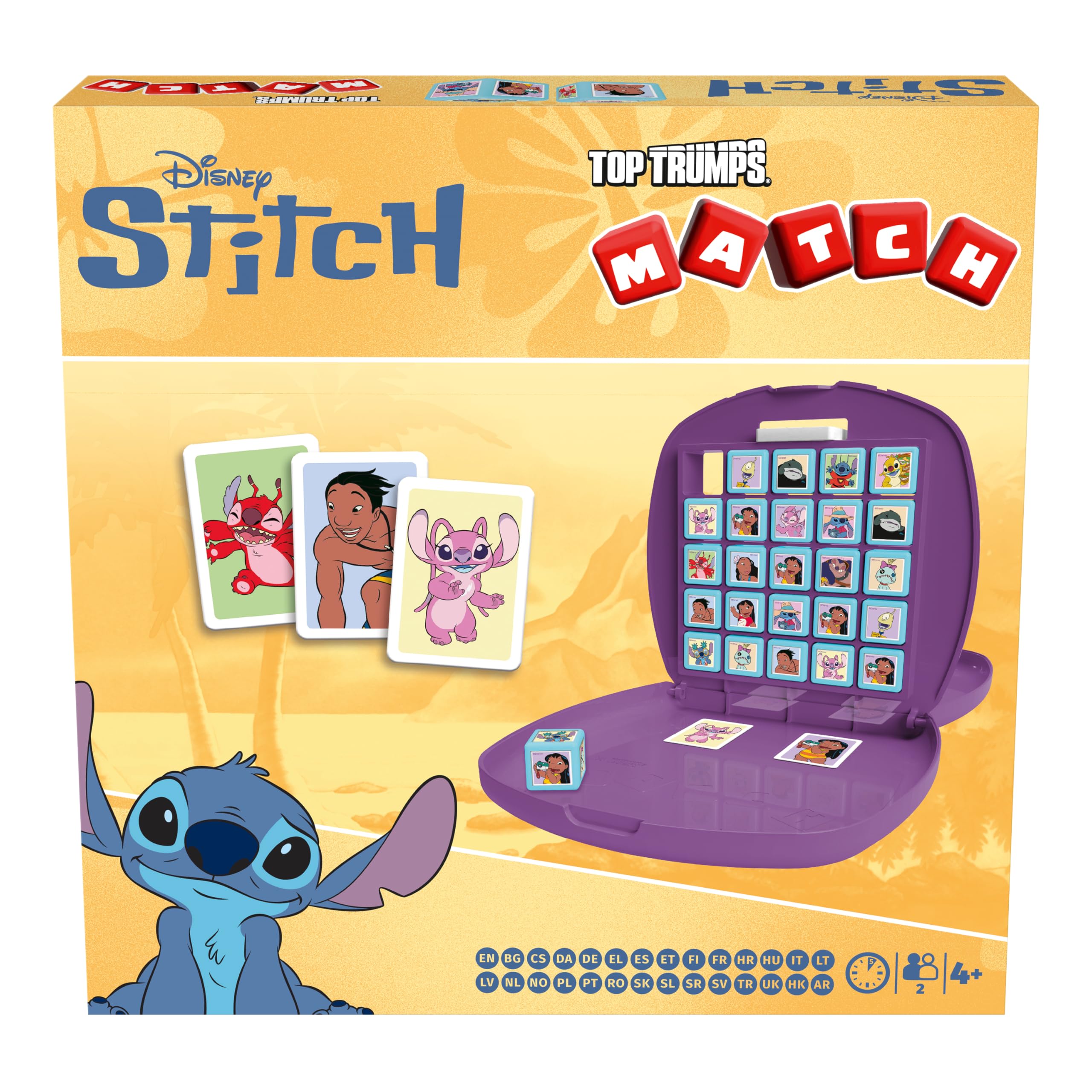 Top Trumps Match Stitch Brettspiel 2 Spieler ab 4 Jahren
