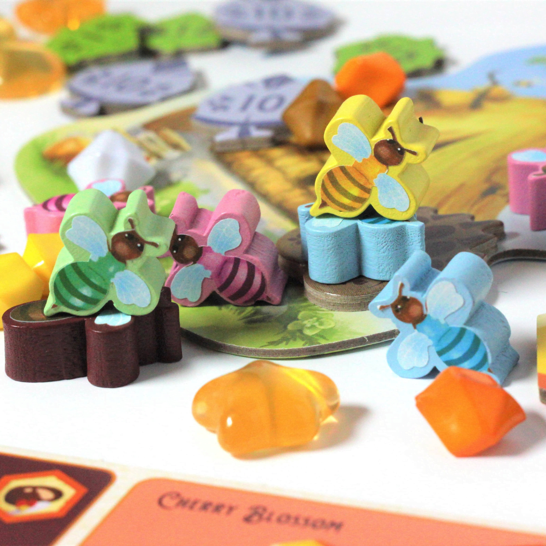 Meeple Sticker Honey Buzz Sticker Set Bienen-Meeple Nektar