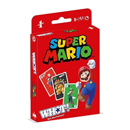 Winning Moves WHOT! Super Mario Kartenspiel ab 5 Jahren Reise