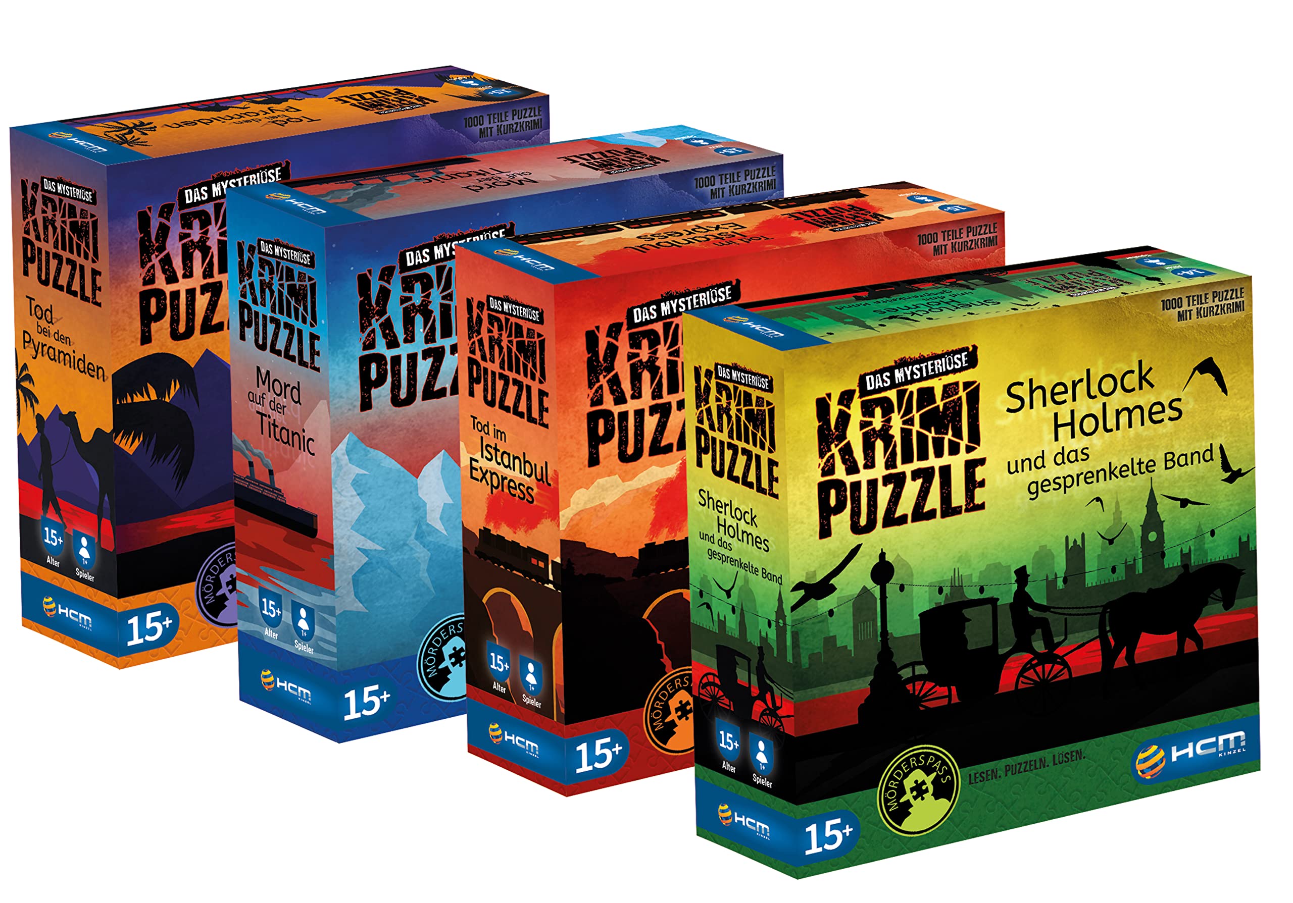 HCM Kinzel Sherlock Holmes Krimi Puzzle 1000 Teile