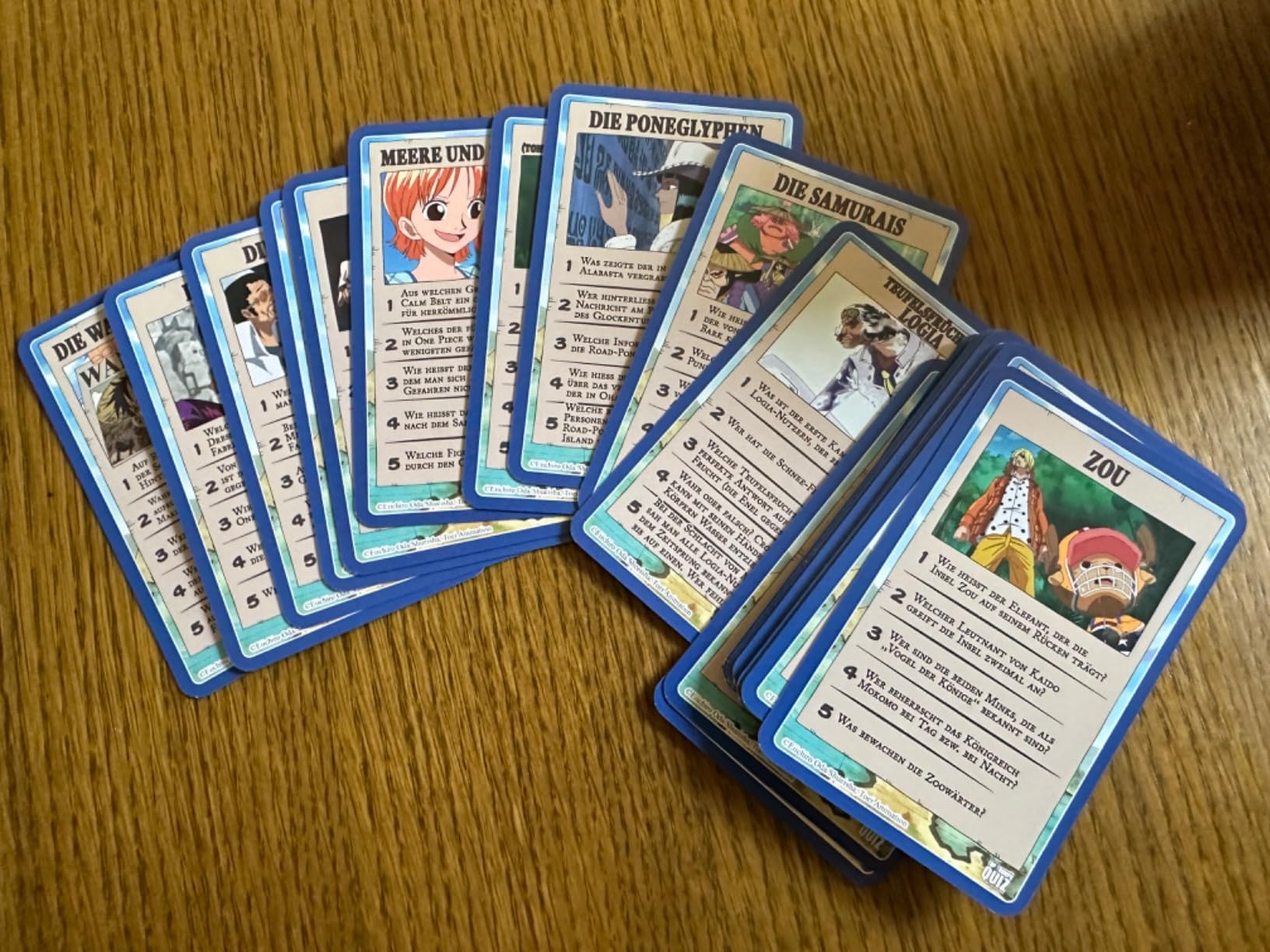 Winning Moves Top Trumps Quiz One Piece Edition Kartenspiel Deutsch