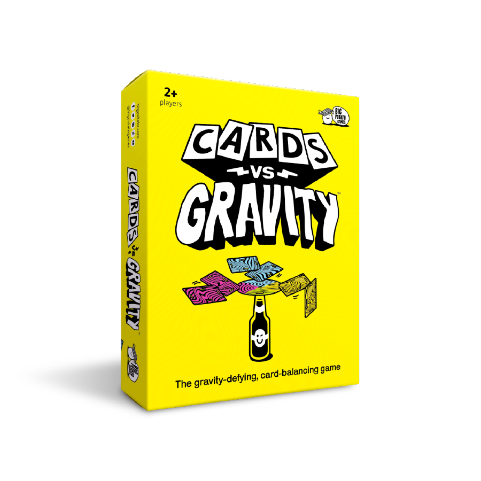Big Potato Games Cards vs Gravity Partyspiel Karten-Stapelspiel