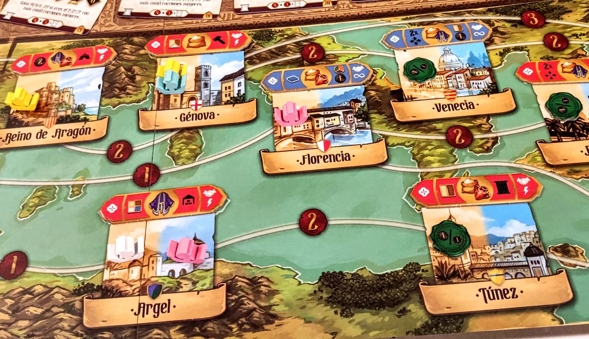 Keep Exploring Games Sabika Brettspiel Alhambra Strategiespiel