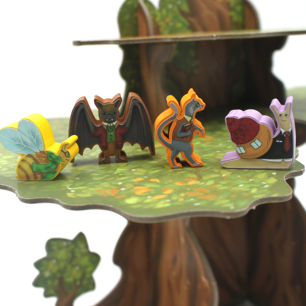 Meeple Stickers Everdell NewLeaf Sticker Set Aufkleber doppelseitig