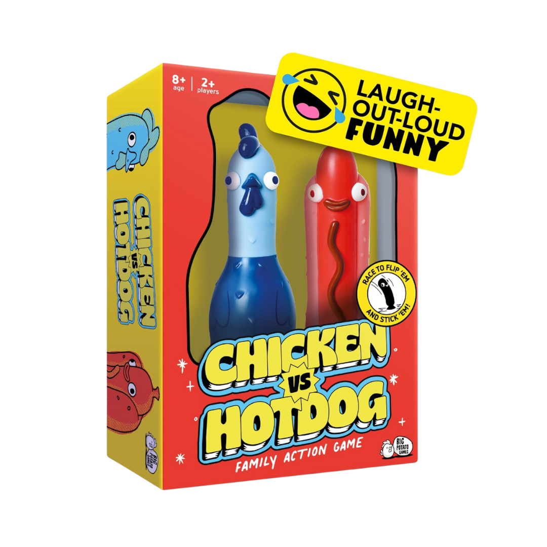 Big Potato Chicken vs Hotdog Partyspiel Hauptspiel Teams