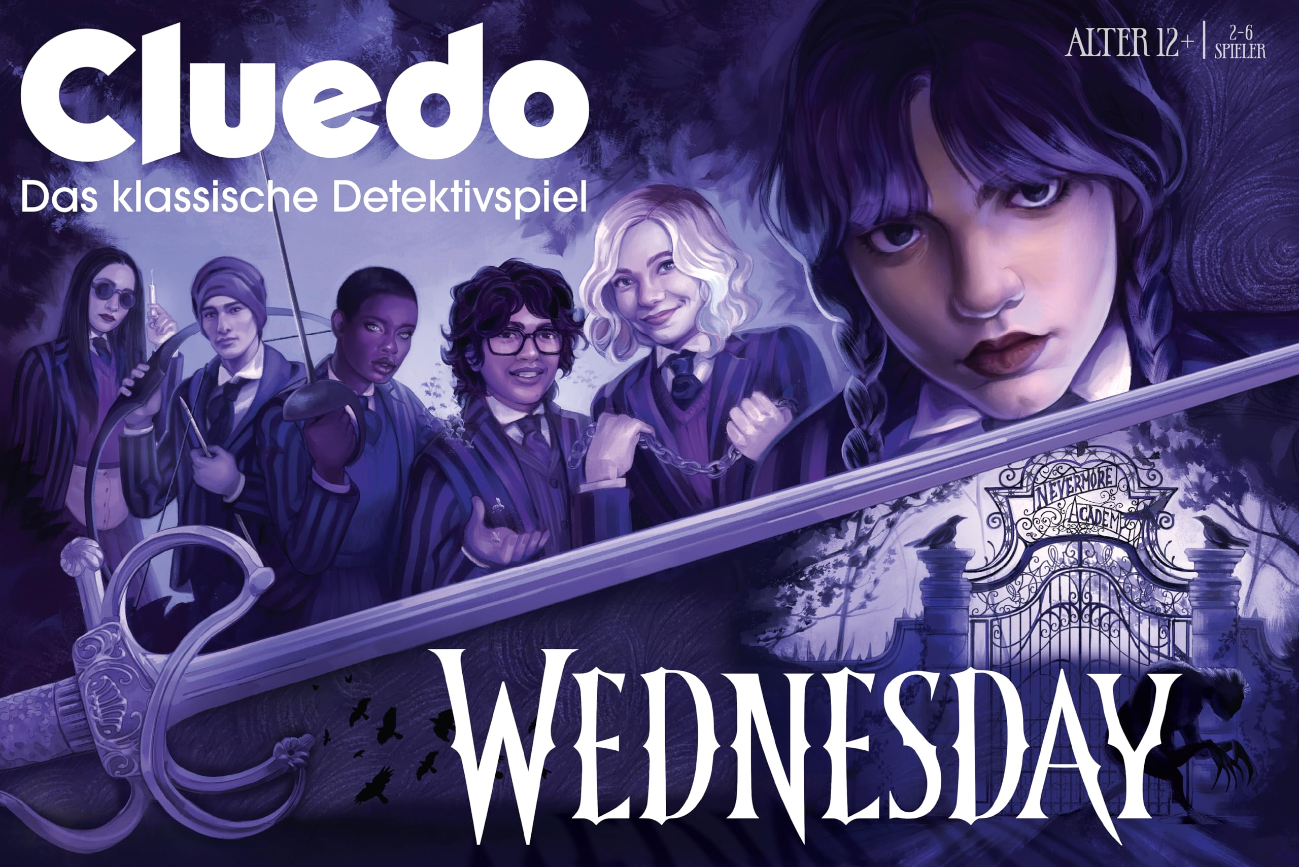 Winning Moves Cluedo Wednesday Edition Brettspiel 2-6 Spieler