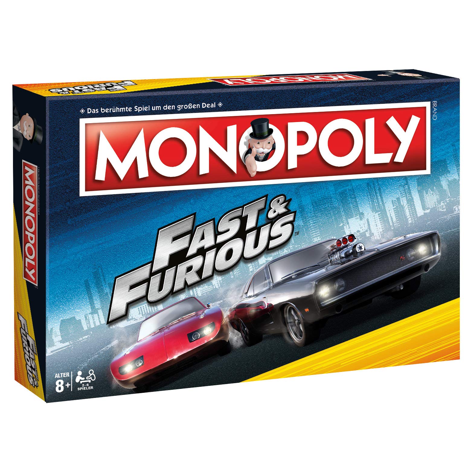 Winning Moves Monopoly Rick and Morty Brettspiel 2-6 Spieler