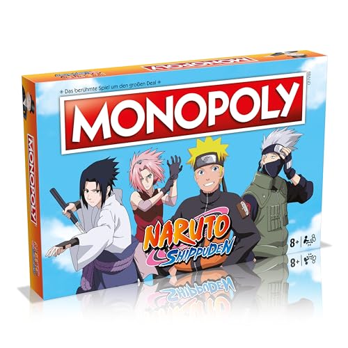 Winning Moves Monopoly Naruto Edition Strategie Brettspiel Deutsch