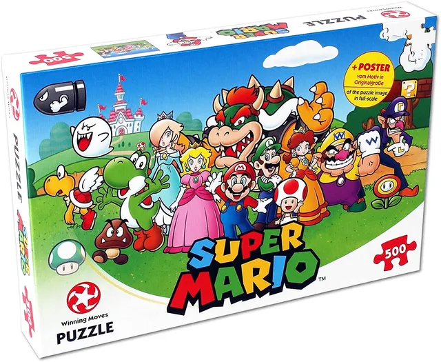 Winning Moves Puzzle Super Mario and Friends 500 Teile ab 10