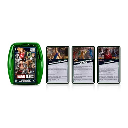 Top Trumps Quiz Marvel Kartenspiel 500 Fragen 100 Karten