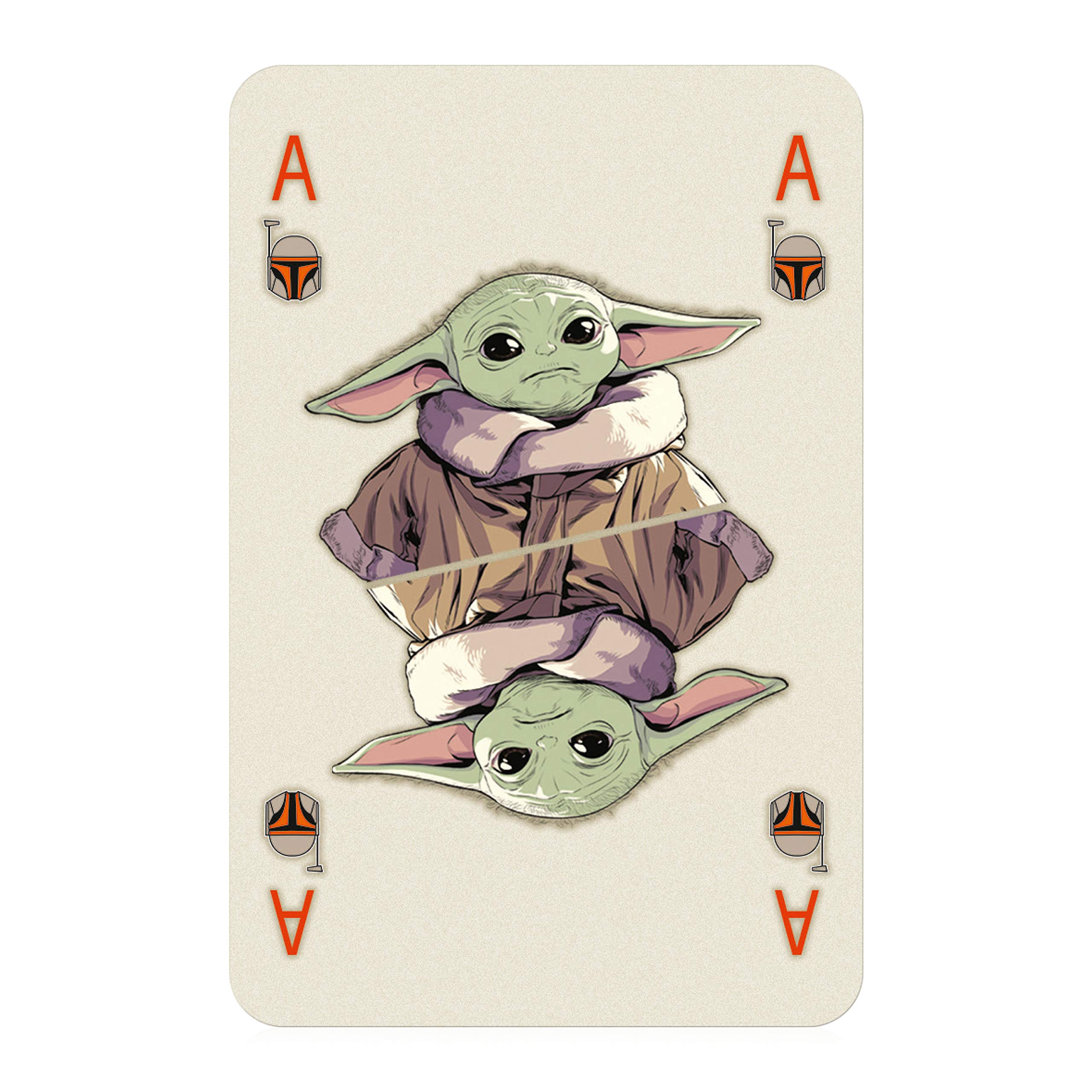Winning Moves Number 1 Spielkarten Mandalorian Baby Yoda 54 Karten