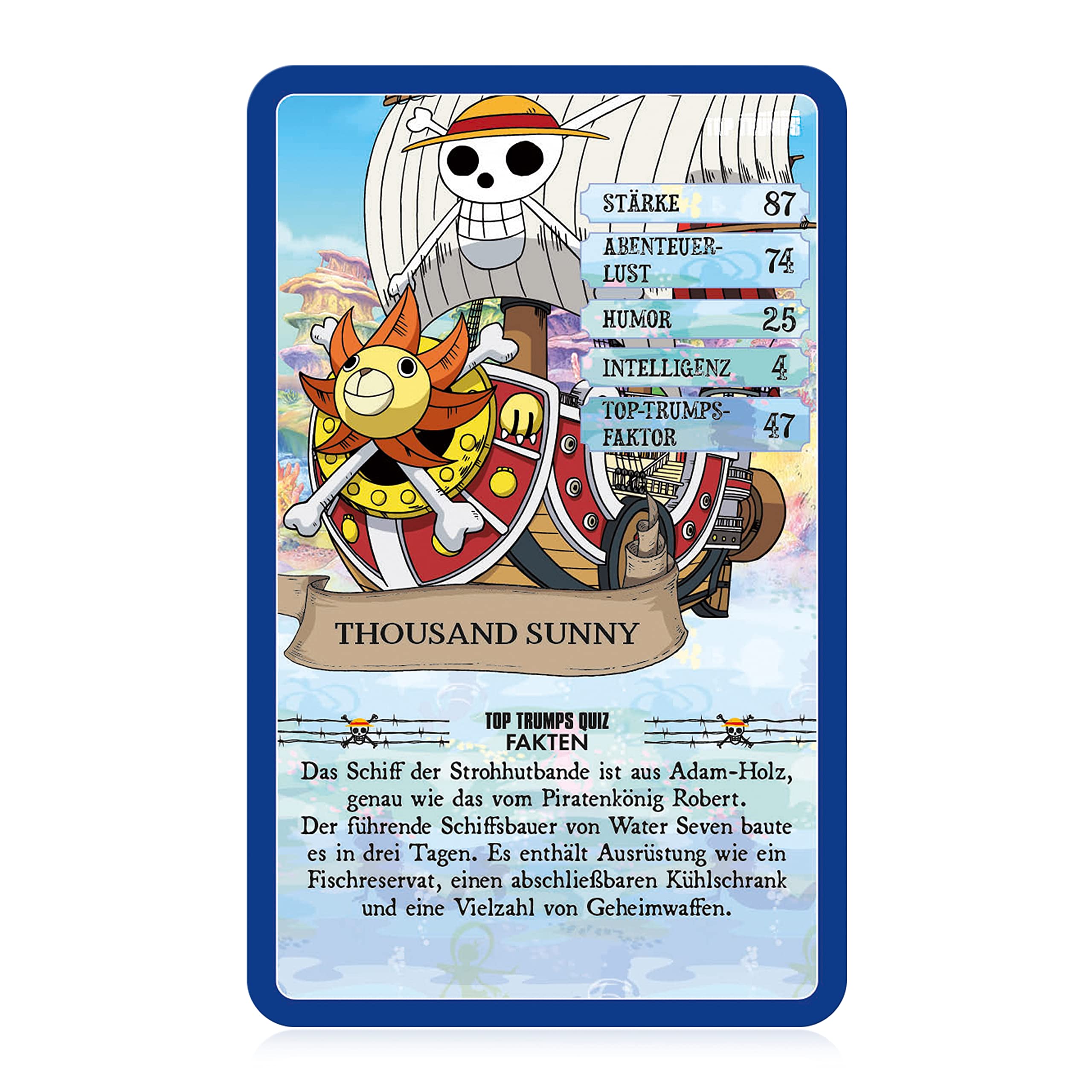 Winning Moves Top Trumps Collectables One Piece Kartenspiel Deutsch