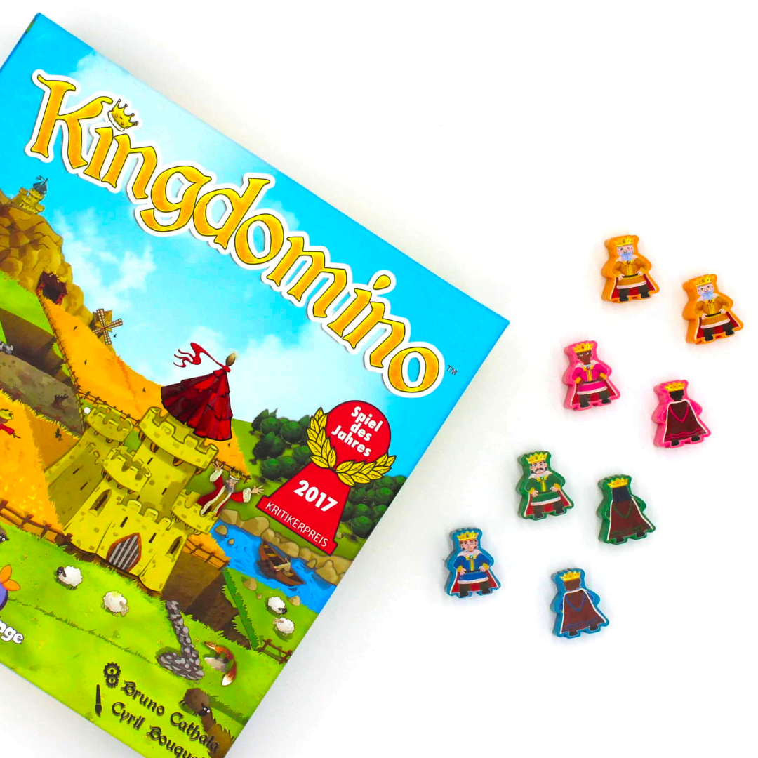 Meeple Sticker Kingdomino Sticker Set Meeple Aufkleber beidseitig