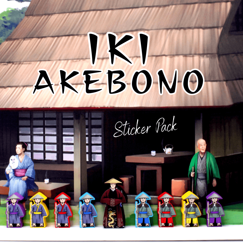 Meeple Sticker IKI Akebono Sticker Set Grand Master Sailor