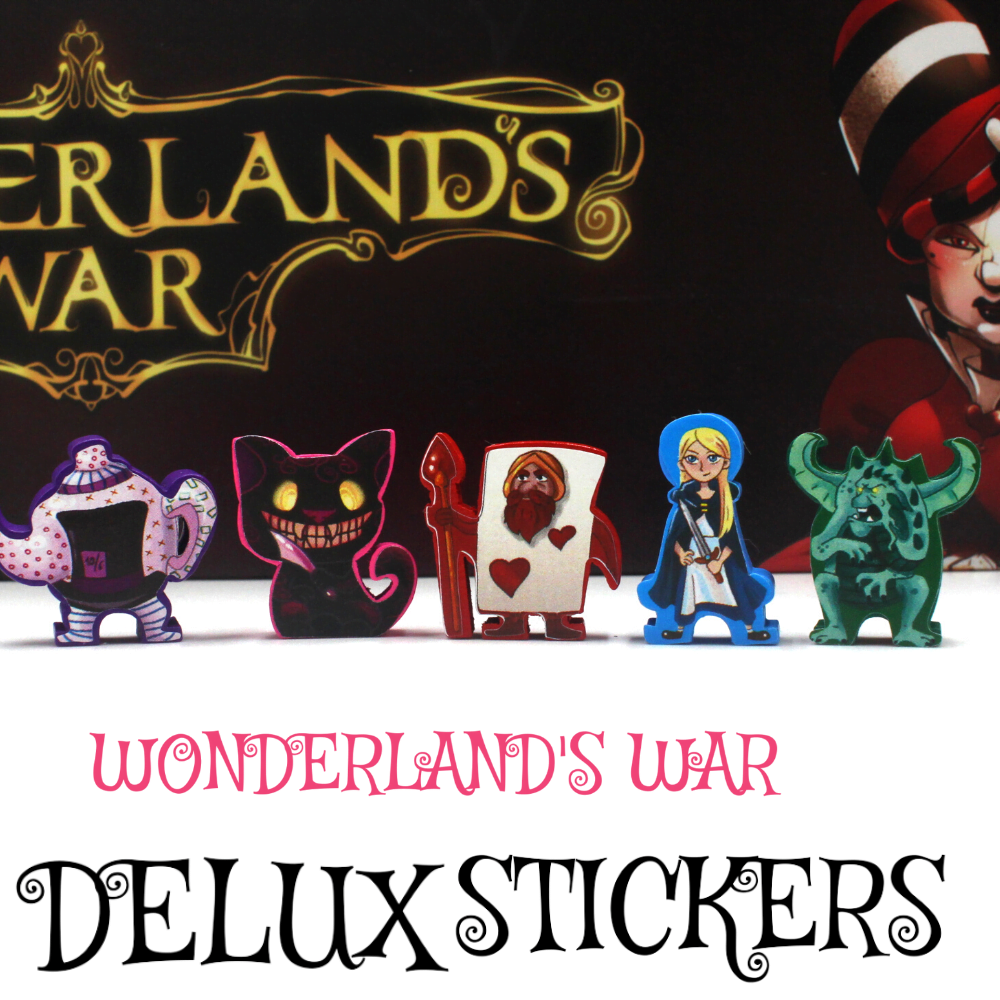 Meeple Sticker Wonderlands War Sticker Set Deluxe Zubehör