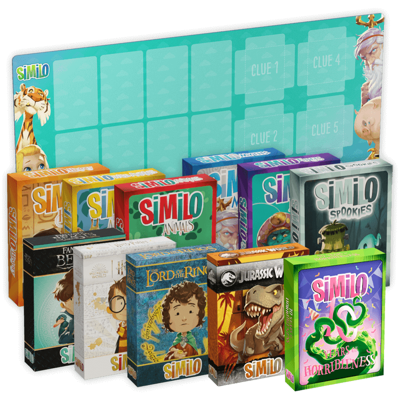 Horrible Similo Decks Spielmatte Bundle Kartenspiel