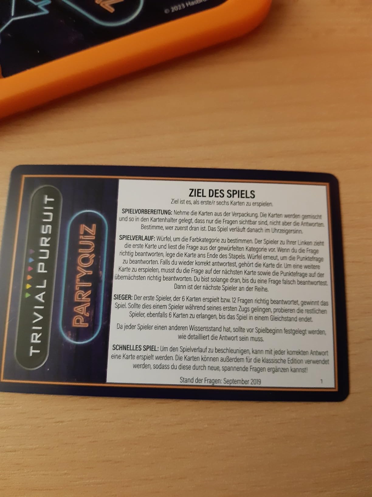 Winning Moves Trivial Pursuit Harry Potter XL Quizspiel