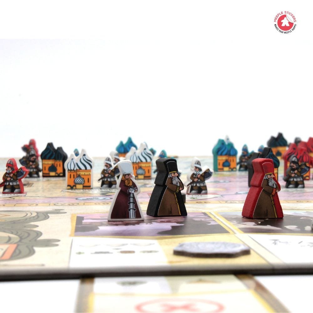Meeple Sticker The First Tsar Ivan the Terrible Sticker Set