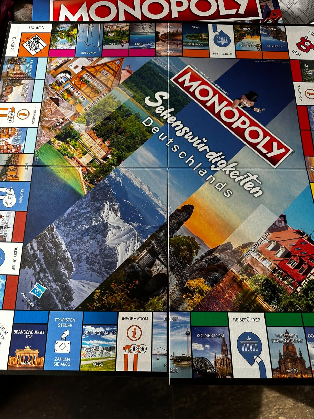 Winning Moves Monopoly Sehenswürdigkeiten Brettspiel Deutsch