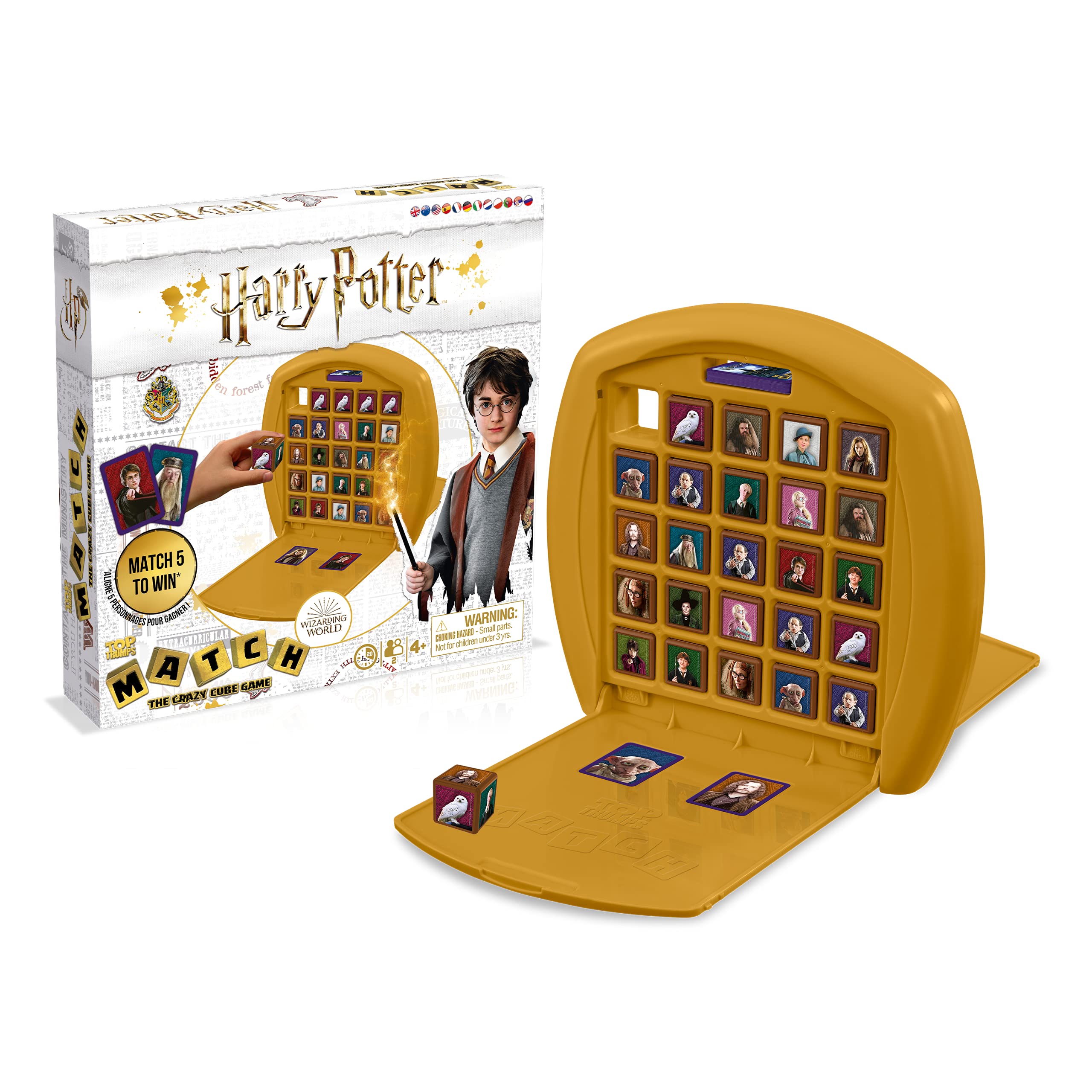 TOP TRUMPS Match Harry Potter Gedächtnisspiel 2 Spieler
