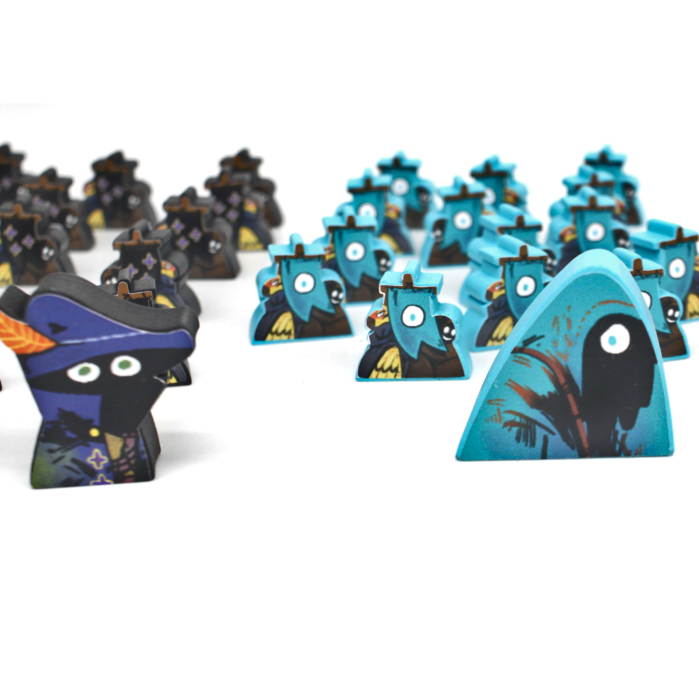 Meeple Sticker Stickers Oath Sticker Set Helden