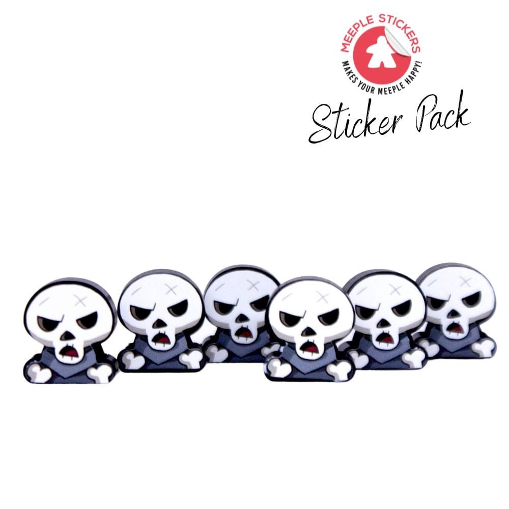 Meeple Sticker Keep the Heroes Out Sticker Set Monster