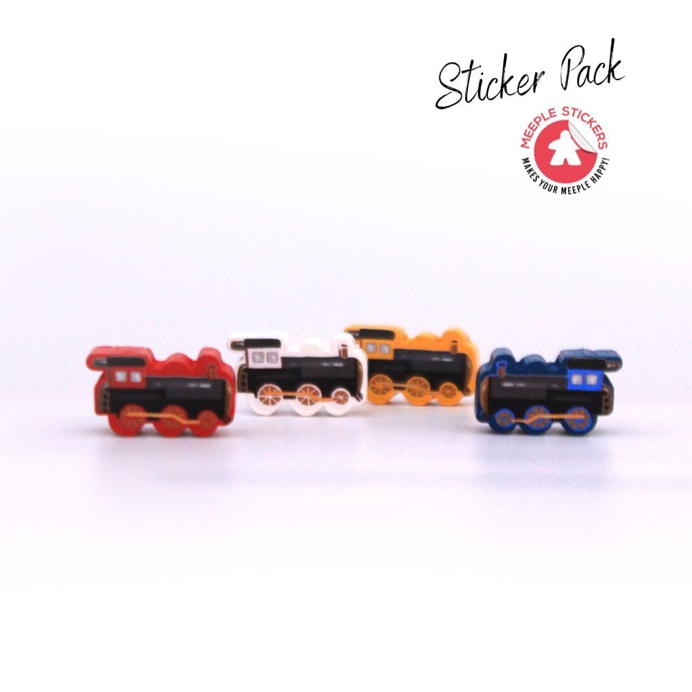 Meeple Sticker Great Western Trail Argentina Sticker Set