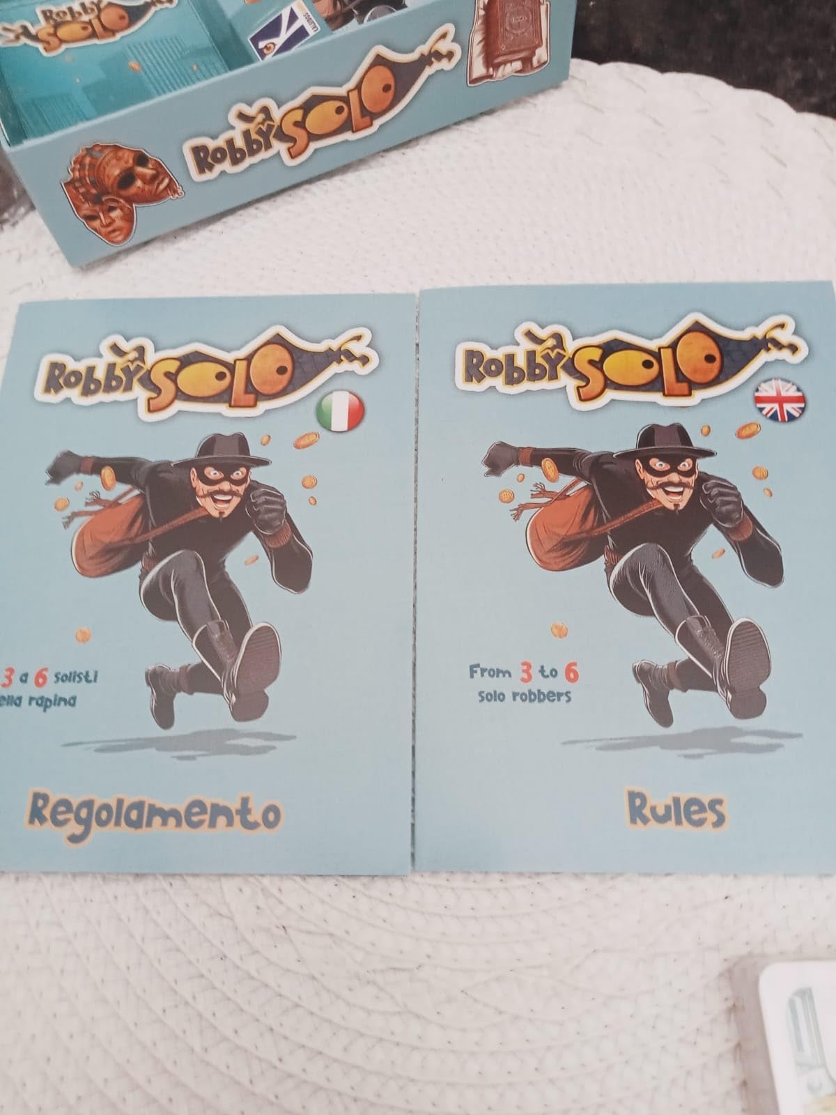 KaleidosGames Robby Solo Kartenspiel 3-6 Spieler Bankraub