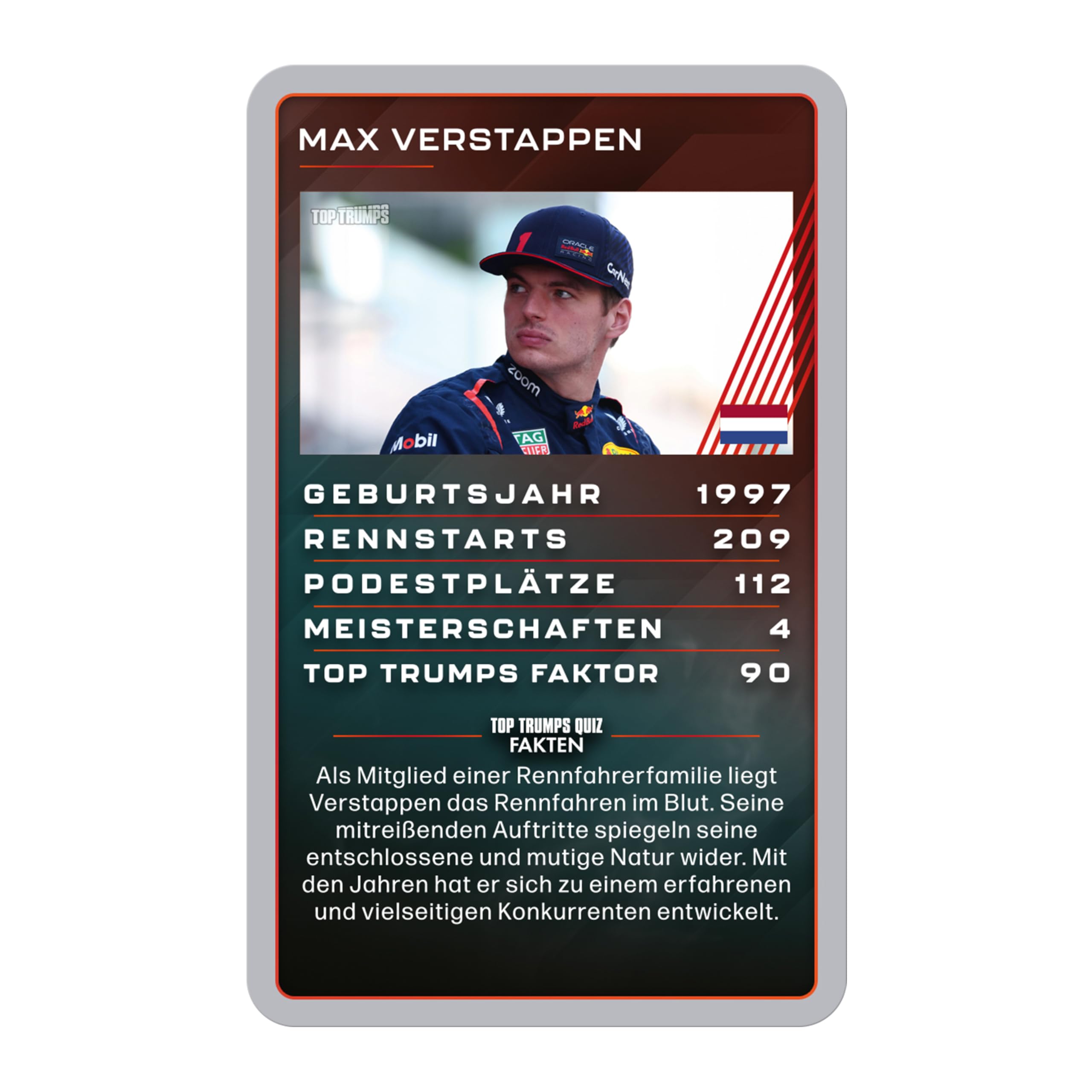 Top Trumps Collectables Grand Prix Helden Kartenspiel