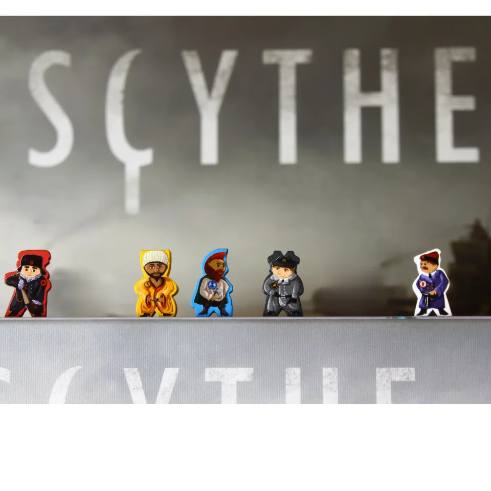 Meeple Sticker Stickers Scythe Sticker-Set doppelseitig
