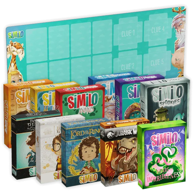 Horrible Similo Decks Spielmatte Bundle Kartenspiel