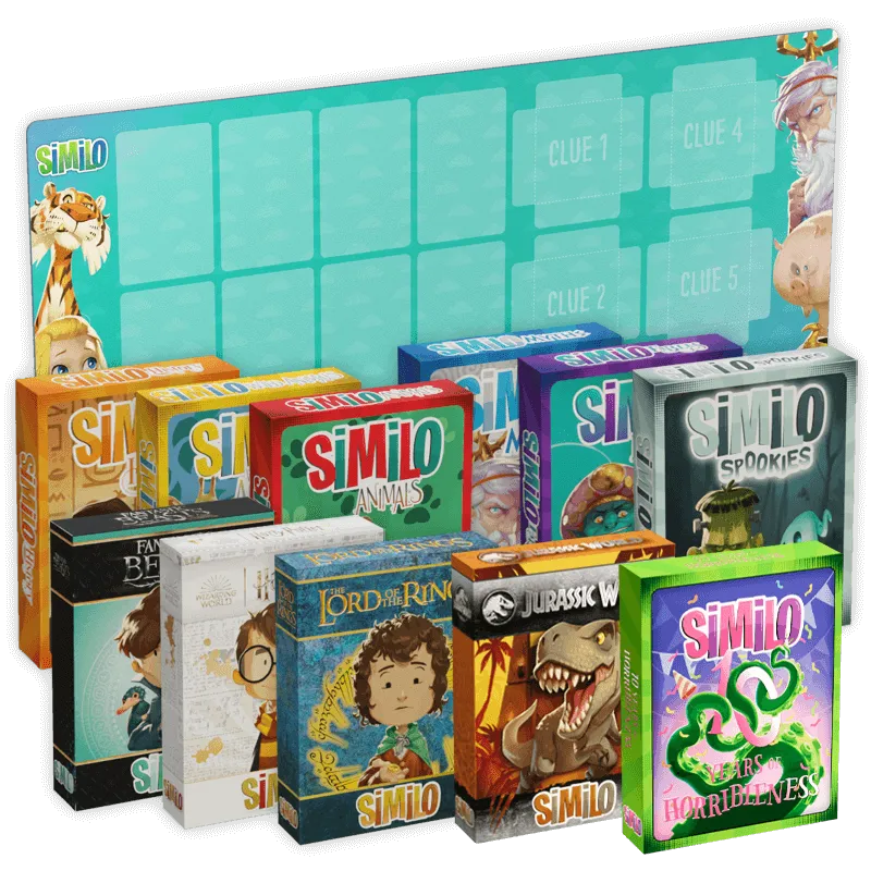 Horrible Similo Decks Spielmatte Bundle Kartenspiel