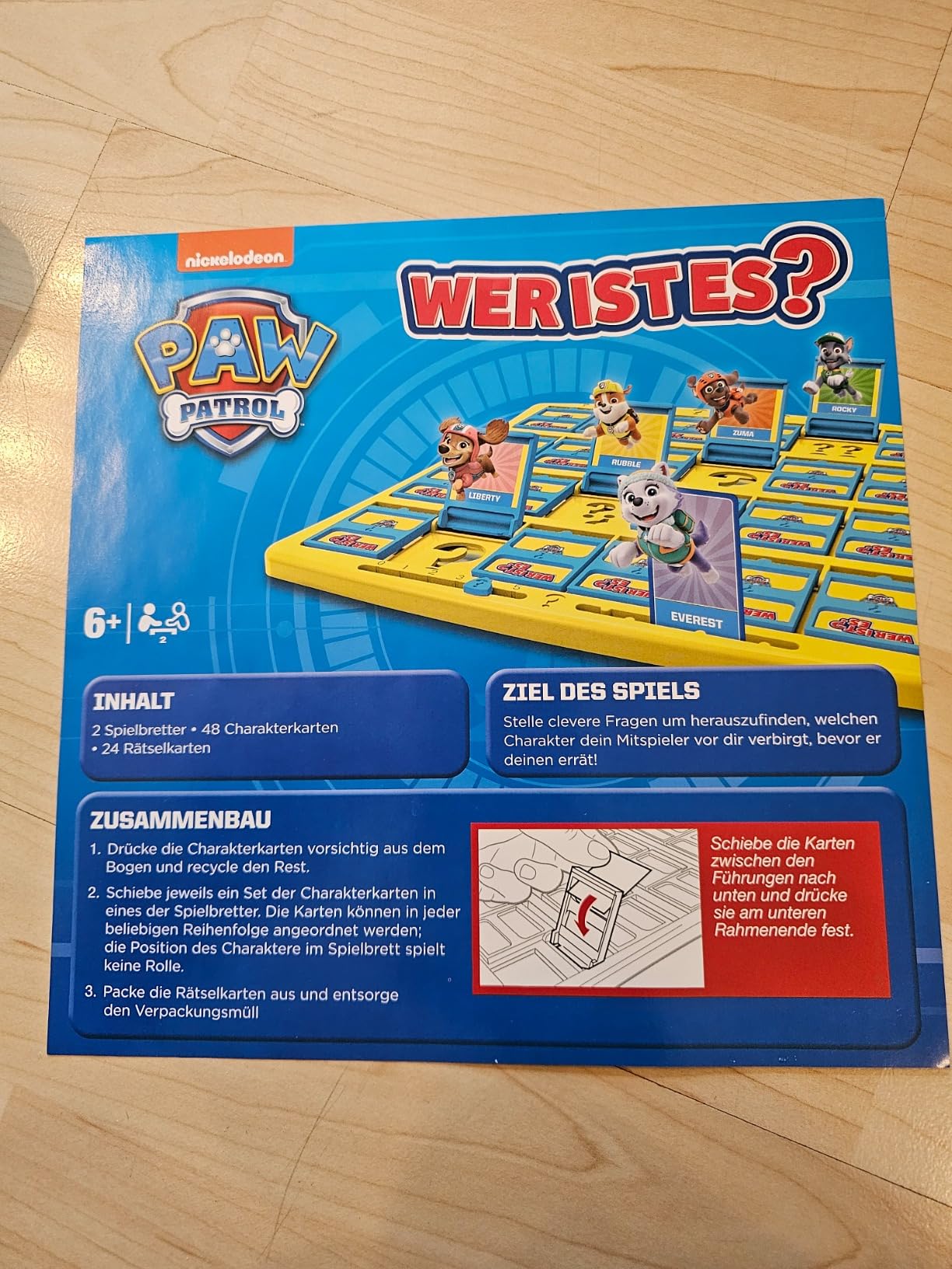 Winning Moves Wer ist es? Paw Patrol Brettspiel Deutsch 2 Spieler