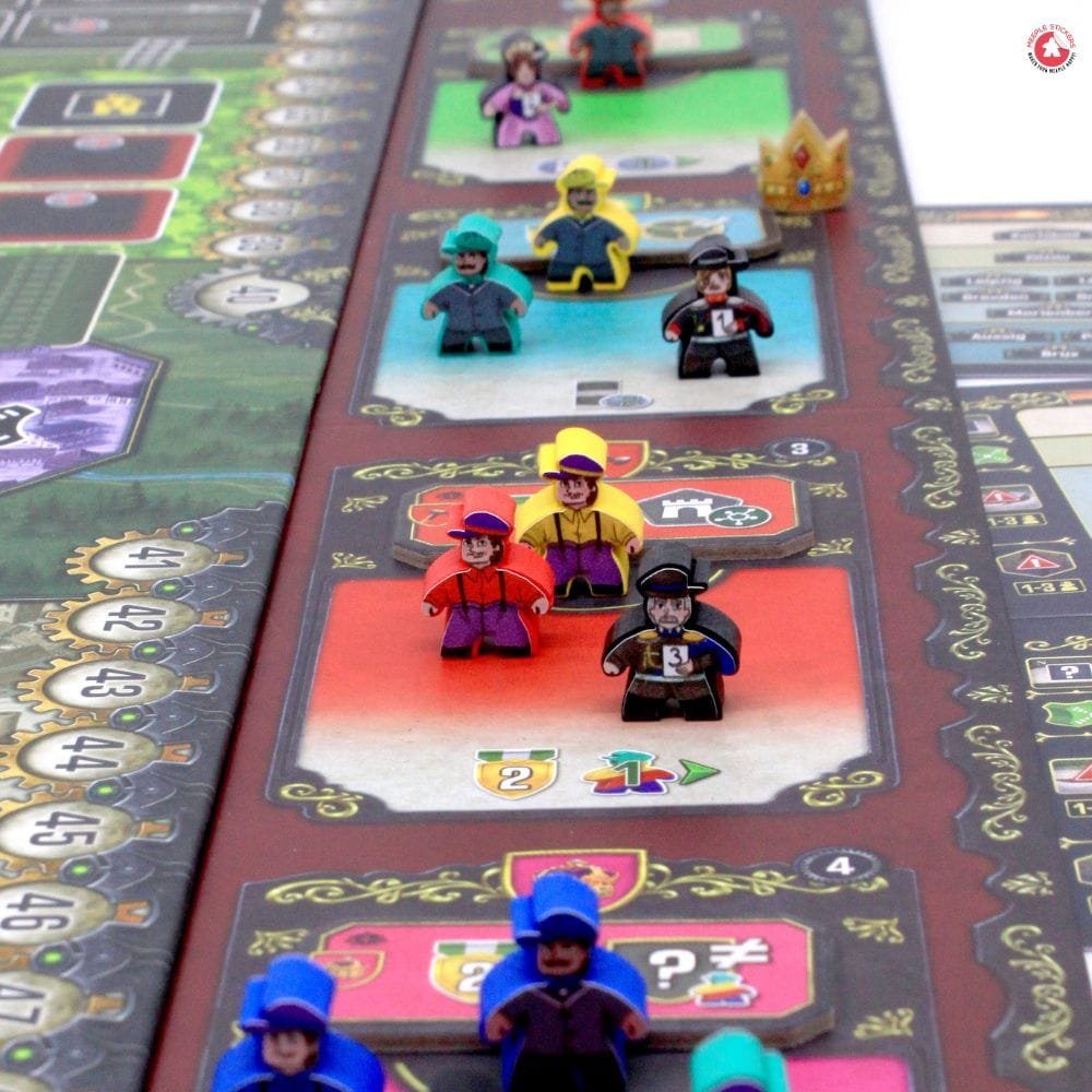Meeple Stickers Nucleum Court of Progress Sticker Set Aufkleber