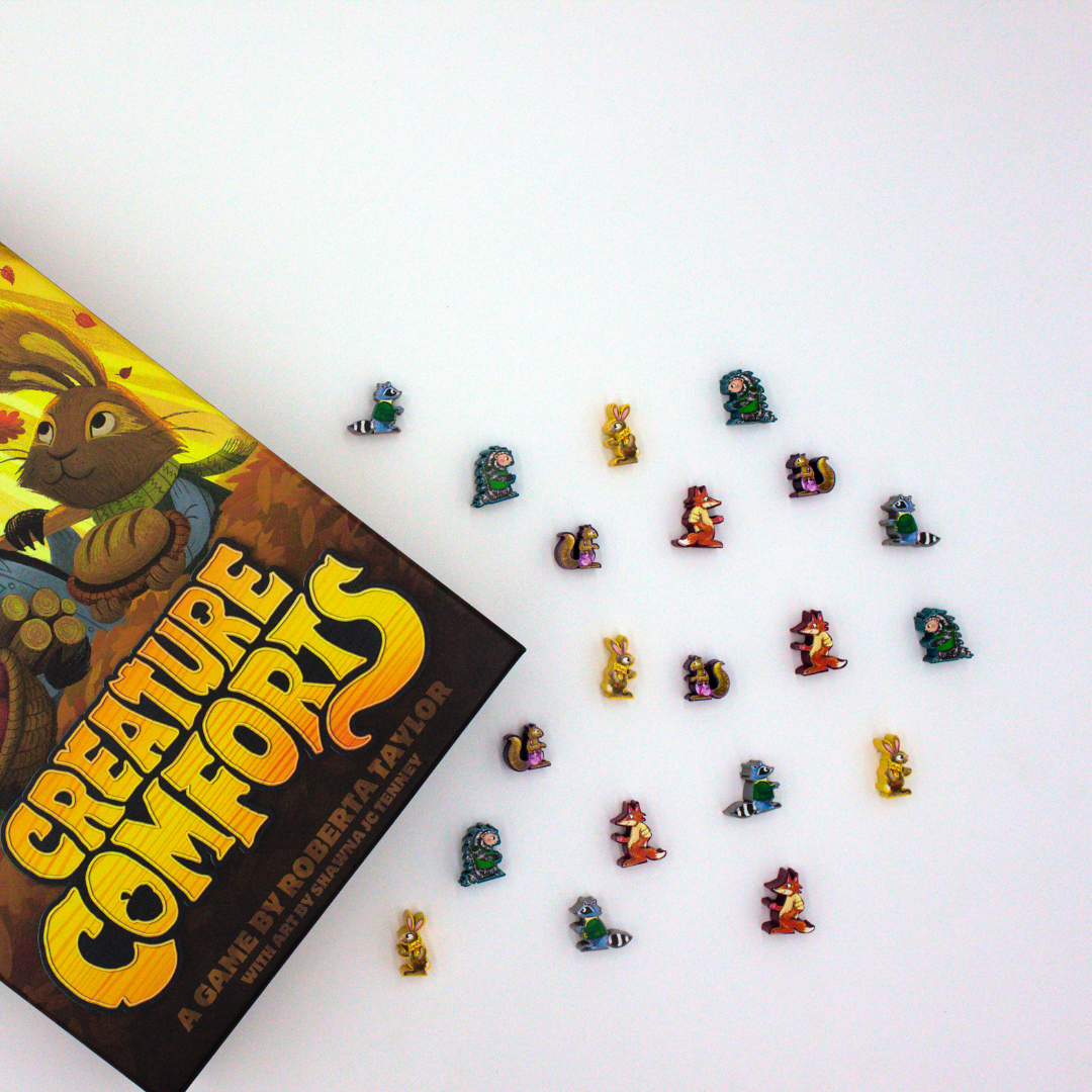 Meeple Sticker Creature Comforts Sticker Set Waldtiere