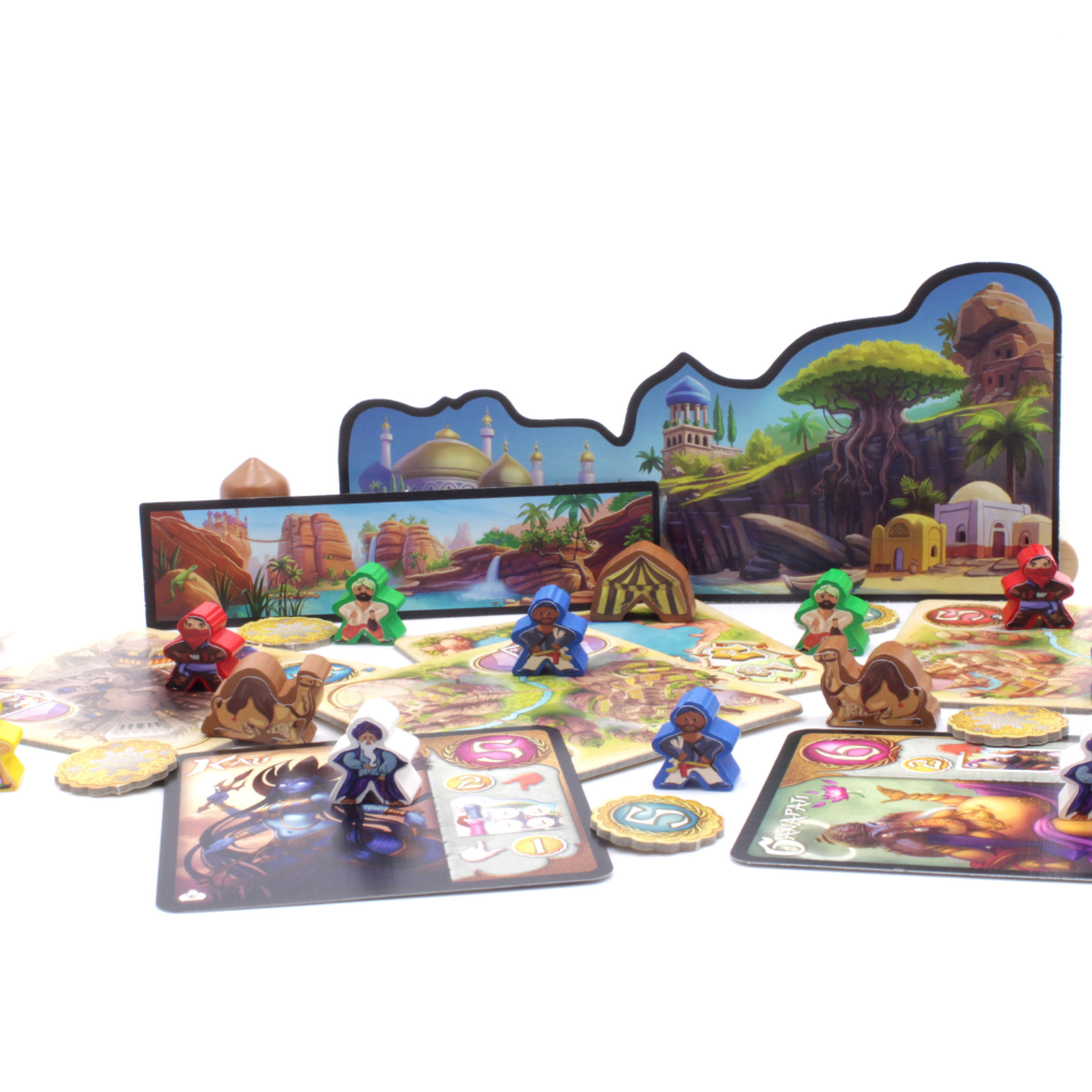 Meeple Sticker Five Tribes Whims of the Sultan Sticker Set