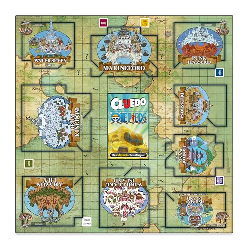 Winning Moves Cluedo One Piece Edition Detektiv Brettspiel Deutsch