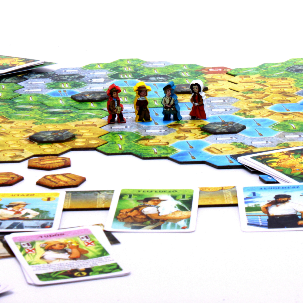 Meeple Sticker Quest for El Dorado Sticker Set beidseitig